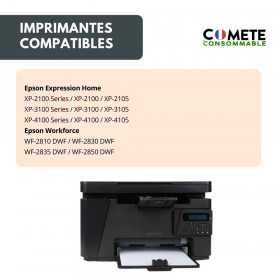 COMETE - 603XL - 20 Cartouches 603 XL compatibles Epson Expression Home -  Noir et Couleur - Marque française - Cartouche imprimante - LDLC