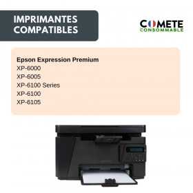5 Cartouches compatible Epson 202XL - 1 Noir + 1 Photo Noir + 1 Cyan + 1 Magenta + 1 Jaune, EPSON