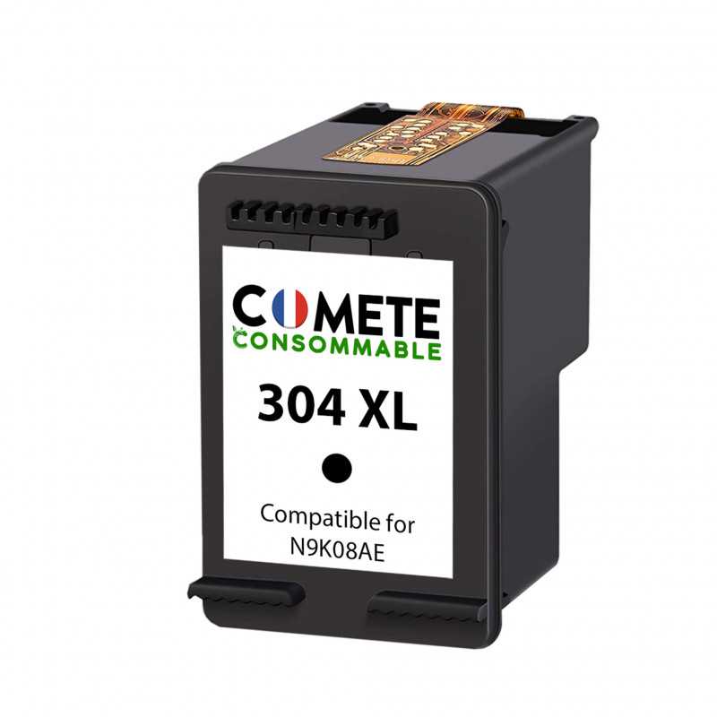 1 cartouche compatible HP 304XL Noir, HP 1 cartouche compatible HP 304XL Noir, HP