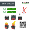 2 Kits de recharge compatibles CANON PG-540 + CL-541XL 4 recharges Noires + 2 recharges Couleurs
