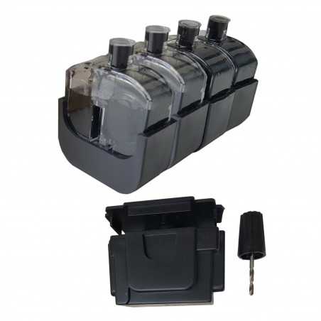 1 Kit de recharge compatible HP 301 Noir