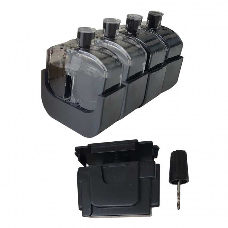 1 Kit de recharge compatible HP 303 Noir, HP 1 Kit de recharge compatible HP 303 Noir, HP