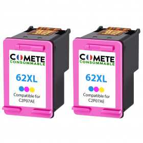 COMETE CONSOMMABLE - 953XL - Lot De 4 Cartouches d'encre Compatibles avec HP  953 XL - 1 Cartouche 953 XL Noir + 1 Cartouche Cyan + 1 Cartouche Magenta +  1 Cartouche Jaune : : Informatique