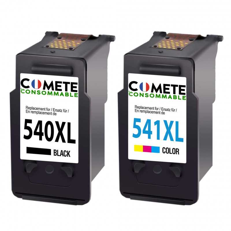 540XL 541XL Cartouches d'encre de rechange pour Canon 540 541