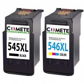 GREENSKY PG-545XL CL-546XL Cartouches d'encre Remplacement pour Cartouche Canon  545 546 XL pour Canon PIXMA TS3150 TS3350 TS3450 TR4550 TR4551 MG2550  MG3050 MG3051 MG2950 MX495 (1 Noir, 1 Tri-Couleur) : : Informatique