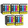 T1285 - 20 Cartouches d'encre Compatibles avec Epson T128 T128XL T1281 T1282 T1283 T1284 - 5 Packs, EPSON