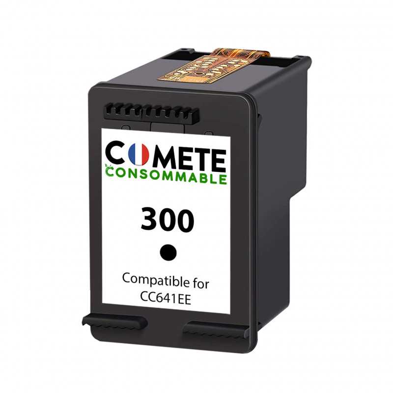 1 cartouche compatible HP 300 Noir, HP 1 cartouche compatible HP 300 Noir, HP
