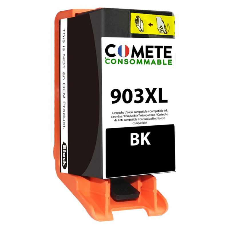 1 cartouche compatible HP 903XL Noir, HP 1 cartouche compatible HP 903XL Noir, HP