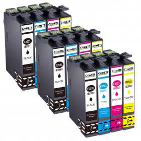 12 Cartouches 29XL compatibles Epson 29 XL T2991 T1992 T1993 T2994 T2996 C13T29964012, EPSON
