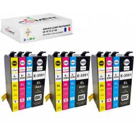 12 Cartouches compatibles...