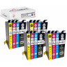 16 Cartouches compatibles EPSON 35XL B4C4M4Y4