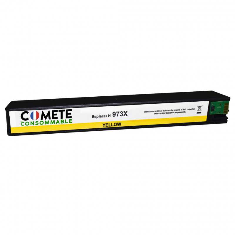 1 Cartouche compatible HP 973X Jaune, HP 1 Cartouche compatible HP 973X Jaune, HP