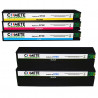 5 Cartouches compatibles HP 973X - 2 Noir + 1 Cyan + 1 Magenta + 1 Jaune