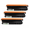 3 Toners compatibles BROTHER TN325/326 Noir 3BK, BROTHER