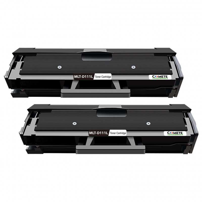 2 Toners Compatibles avec Samsung D111L MLT-D111L 111L (Grande Capacité), SAMSUNG 2 Toners Compatibles avec Samsung D111L MLT-D111L 111L (Grande Capacité), SAMSUNG