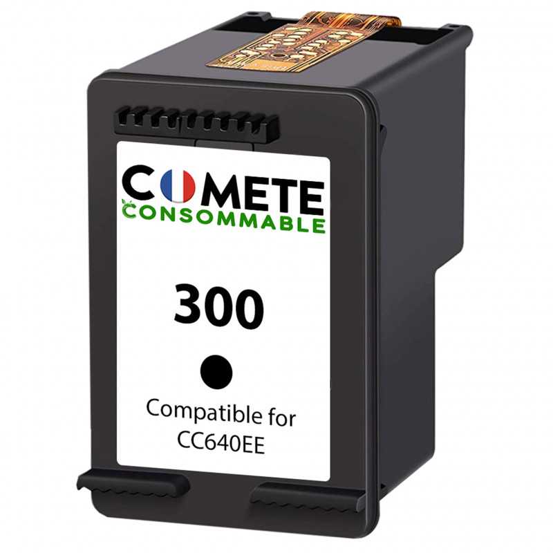 1 cartouche compatible HP 300 Noir, HP 1 cartouche compatible HP 300 Noir, HP