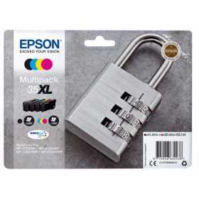EPSON Multipack 35XL Encres DURABrite Ultra 1 Noir + 1 Cyan + 1 Magenta + 1 Jaune 102,1ml, Racine