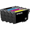 EPSON Multipack Pâquerette 18 XL Encres Claria Home 1 Noir + 1 Cyan + 1 Magenta + 1 Jaune 31,3ml, Racine
