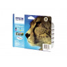 EPSON Multipack Guépard T0715 Encres DURABrite Ultra 1 Noir + 1 Cyan + 1 Magenta + 1 Jaune 23,9ml, Racine