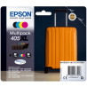EPSON Multipack Etoile de mer 405 XL Encre 1 Noir + 1 Cyan + 1 Magenta + 1 jaune 1x4,6ml+3x3,3ml, Racine
