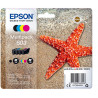 EPSON Multipack Etoile de mer 603 Encre 1 Noir + 1 Cyan + 1 Magenta + 1 jaune 1x4,6ml+3x3,3ml, Racine