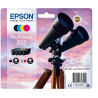 EPSON Multipack Jumelle 502 Encre 1 Noir + 1 Cyan + 1 Magenta + 1 jaune 1x4,6ml+3x3,3ml, Racine