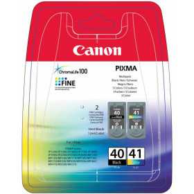 CANON pack cartouches couleur et Noir PG 40 - CL41, Racine