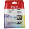 CANON pack cartouches d'encre PG510-CL511 - 1 Noir + 1 Couleurs