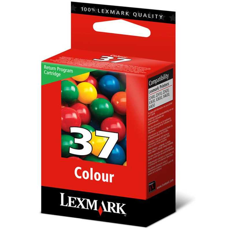 1 Cartouche originale LEXMARK L37 couleur, Racine 1 Cartouche originale LEXMARK L37 couleur, Racine
