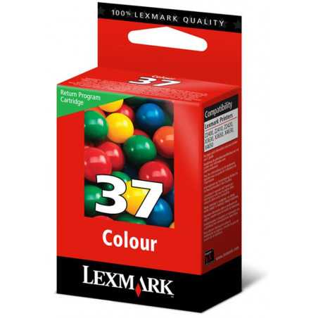 1 Cartouche originale LEXMARK L37 couleur