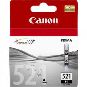 1 Cartouche originale CANON CLI521 NOIRE, Racine