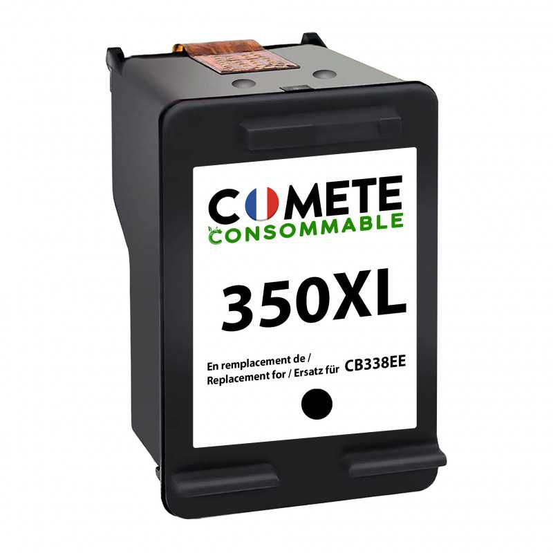 1 cartouche compatible HP 350XL Noir, HP 1 cartouche compatible HP 350XL Noir, HP