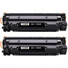 2 Toners compatibles 80X CF280X, HP