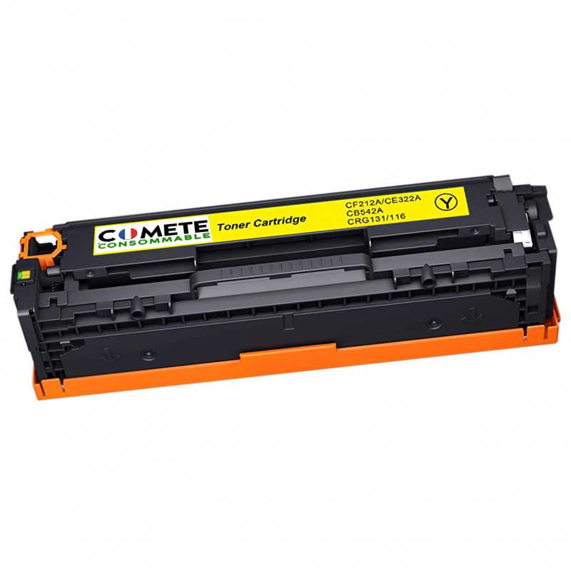 1 Toner compatible HP 131X Jaune, HP 1 Toner compatible HP 131X Jaune, HP