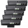 5 Toners compatibles HP 106A 1106A Noir, HP