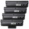 4 Toners compatibles HP 106A 1106A Noir, HP