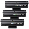 3 Toners compatibles HP 106A 1106A Noir, HP