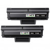 2 Toners compatibles HP 106A 1106A Noir, HP