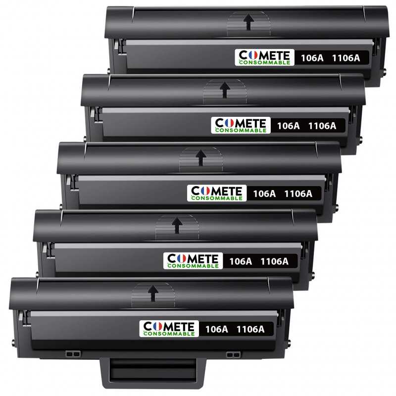 5 Toners compatibles HP 201 CF400X Noir, HP 5 Toners compatibles HP 201 CF400X Noir, HP