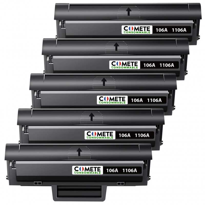 5 Toners compatibles HP 201 CF400X Noir, HP