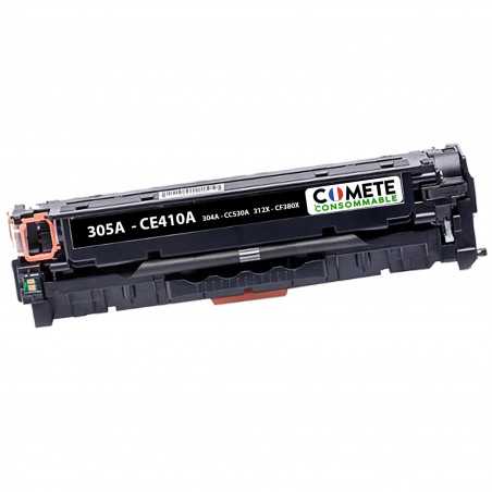 1 Toner compatible HP 304/305/312XB CC530A/CE410A/CF380X Noir, HP