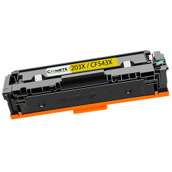 1 Toner compatible HP 203X CF542X Jaune, HP