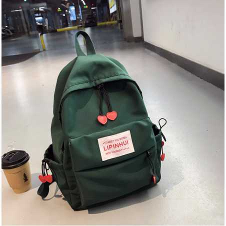 Sac à dos Cartable unisexe adolescents pour collège, lycée, sport adultes pour randonnées, sport, ou, Racine