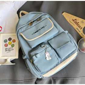 Sac à dos Cartable unisexe adolescents pour collège, lycée, sport adultes pour randonnées, sport, ou, Racine