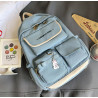 Sac à dos Cartable unisexe adolescents pour collège, lycée, sport adultes pour randonnées, sport, ou, Racine