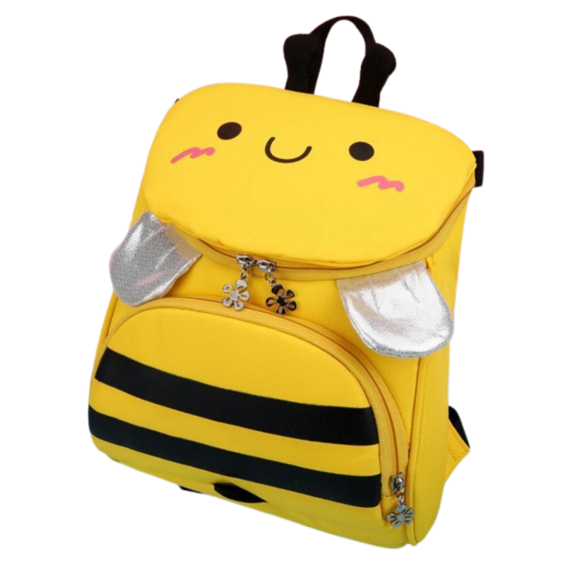 Cartable Sac à dos enfant scolaire abeille jaune, Racine