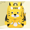 Cartable Sac à dos enfant scolaire tigre jaune, Racine