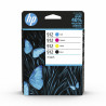 Pack de 4 cartouches originales HP 912 Noir + Cyan + Magenta + Jaune, Racine