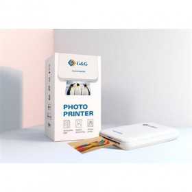 Imprimante photo portable G&G ZINK TECHNOLOGY (GG-PP023) 550mAh - Dimensions : 5