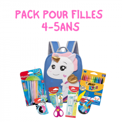 Kit rentrée 2022 spécial 4/5 ans maternelle fille, Racine